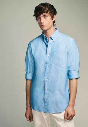 LONG SLEEVE OXFORD-SLIM FIT - Overhemd - light blue