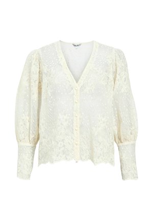 Object Button-down blouse - white sand