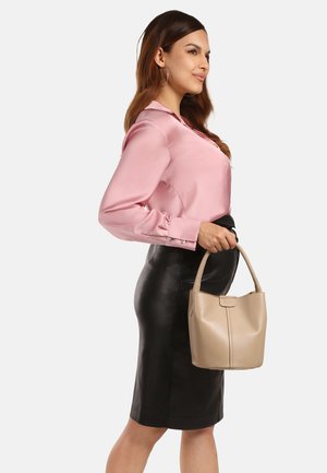 DrachenLeder, Handtas - taupe beige