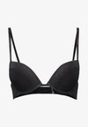 FLIRTY PLUNGE - Modrček „push-up“ - black