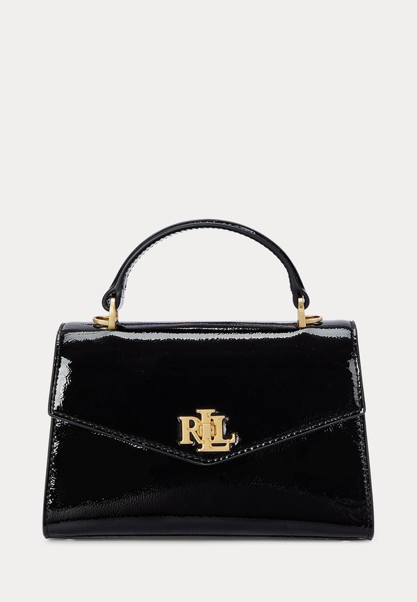 PATENT LEATHER SMALL FARRAH SATCHEL - Handbag