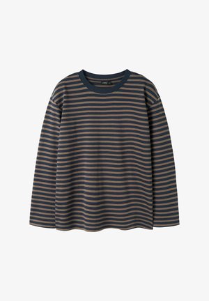 LMTD, LONG SLEEVED TOP STRIPED - T-shirt à manches longues - navy blazer