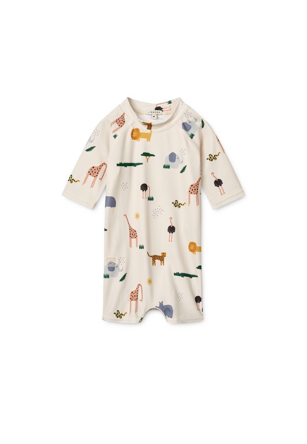 THOR UNISEX - Swimsuit - safari sandy mix2