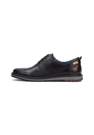 BERNA M8J - Zapatos con cordones - black