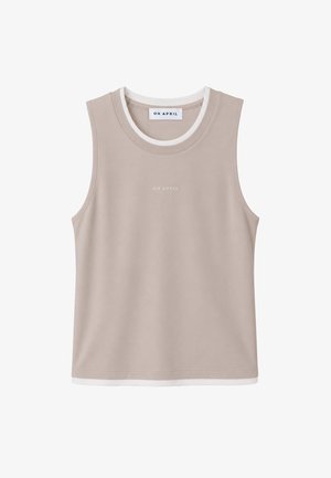 OH APRIL, EDEN TANKTOP - Top - taupe