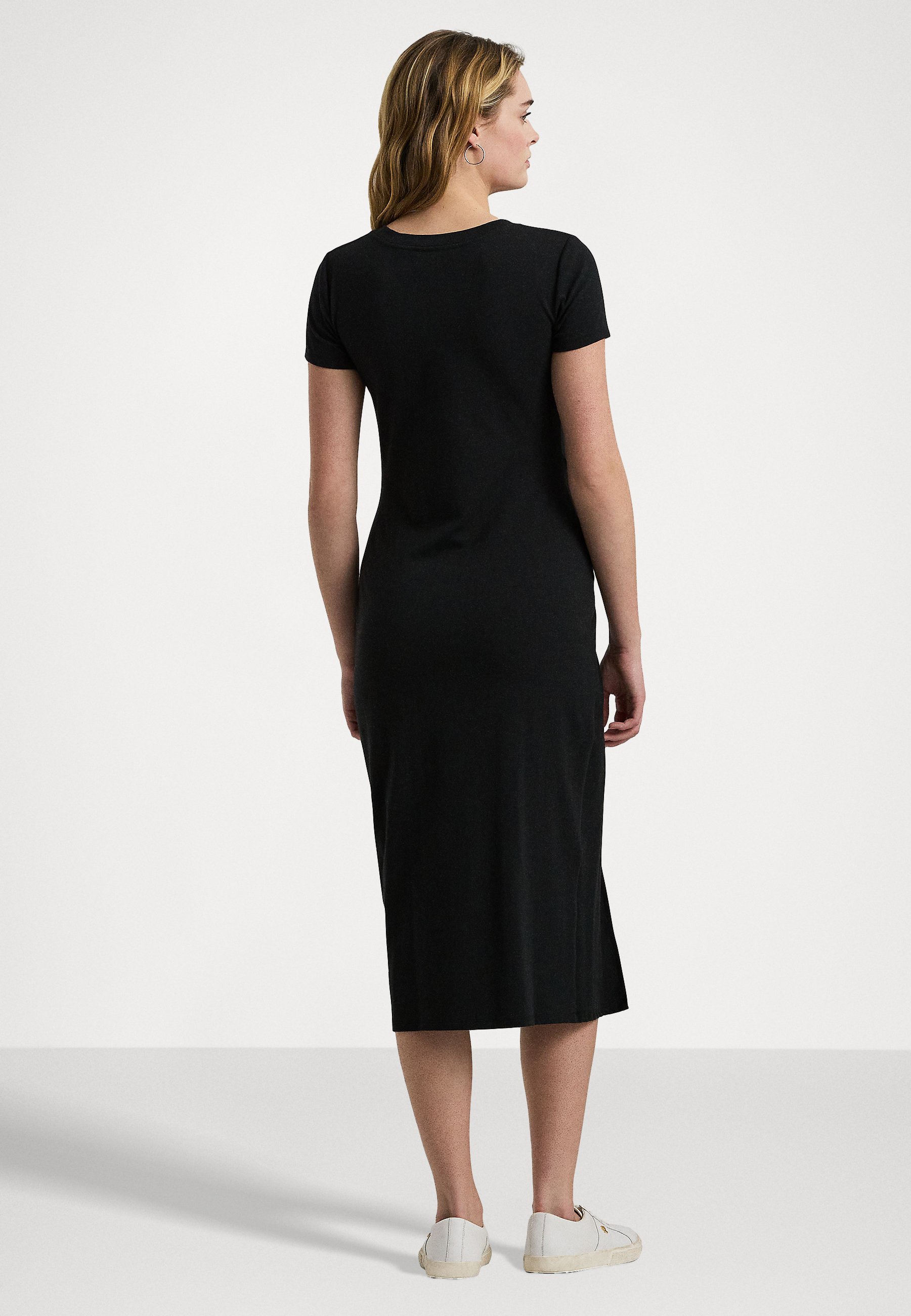 Lauren Ralph Lauren JERSEY TWIST-FRONT MIDI DRESS - Jersey