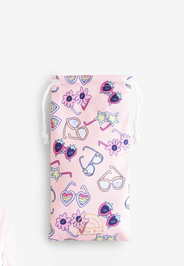 PASTEL RAINBOW GLITTER HEART – Sonnenbrille – multi