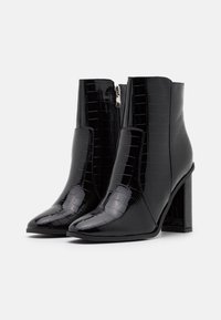 RAID Bottines à talons hauts - black