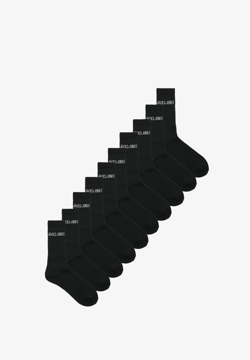 Jack & Jones Junior CREGEN TENNIS 10 PACK - Socken - black pack xblack