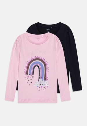 NMFRUIA CAMP 2 PACK - Longsleeve - pink lavender/dark sapphire