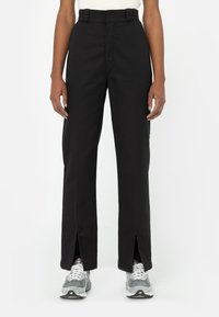 Dickies - PHOENIX SPLIT HEM LONG - Trousers - black Thumbnail Image 1