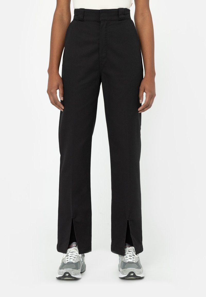 Dickies - PHOENIX SPLIT HEM LONG - Trousers - black, Enlarge