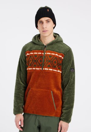 PRTFRIAS - Hoodie - umberorange