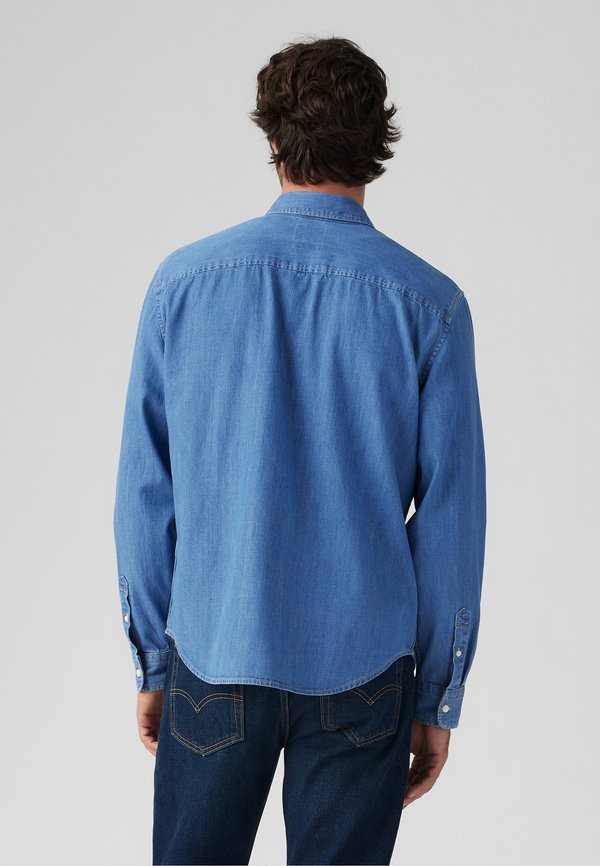 AUTHENTIC - Shirt - woodrow mid wash2