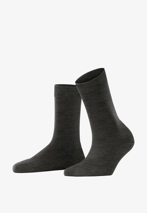 FALKE CLIMAWOOL - Socken - anthra mel