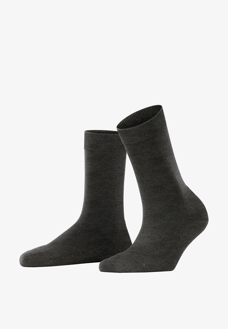 FALKE ClimaWool - Calze - anthra mel
