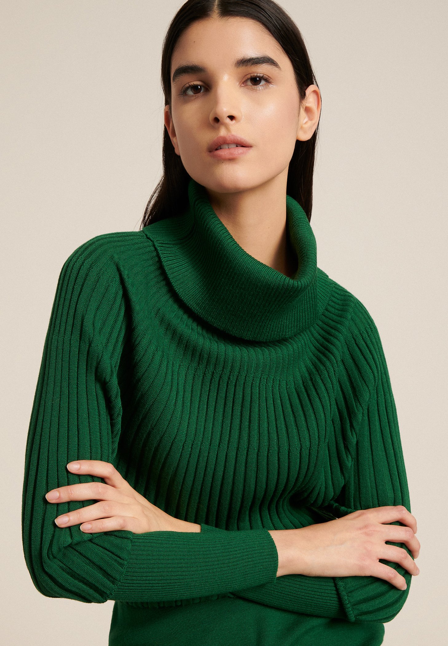 Maglia pullover girocollo uomo Imperial verde bottiglia | ScuderiStore