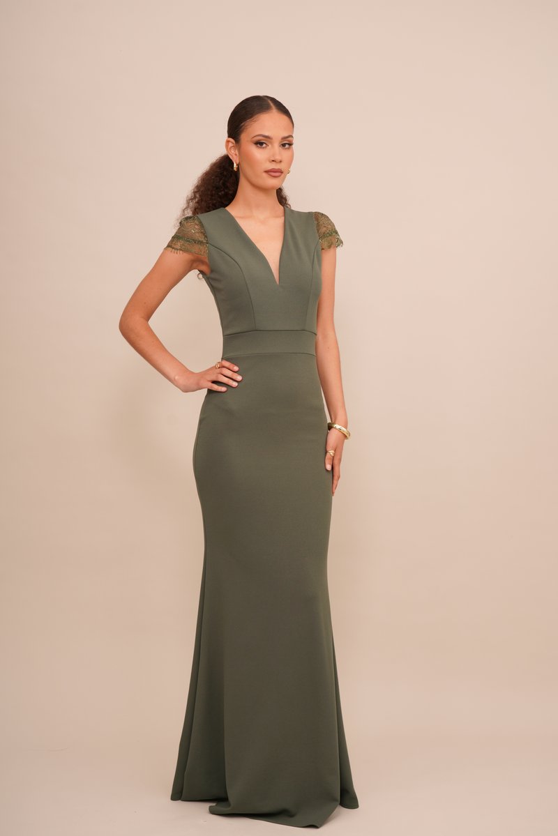 WAL G TALL SAMMY MAXI DRESS - Occasion wear - dark khaki/khaki - Zalando.ie WAL G TALL SAMMY MAXI DRESS - Occasion wear - dark khaki/khaki - Zalando.ie