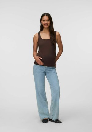 Vero Moda, TOP 2-PACK TOP - Top - chocolate torte