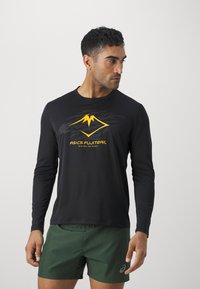 ASICS FUJITRAIL LOGO TOP - Top s dlhým rukávom - performance black