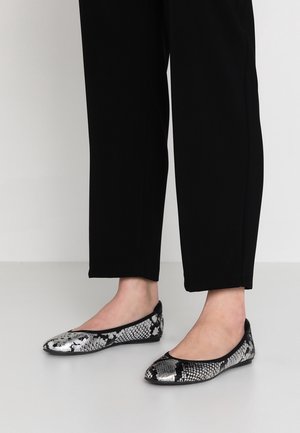 Ballerina's - silver-coloured