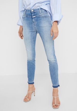 Vaqueros pitillo - light-blue denim