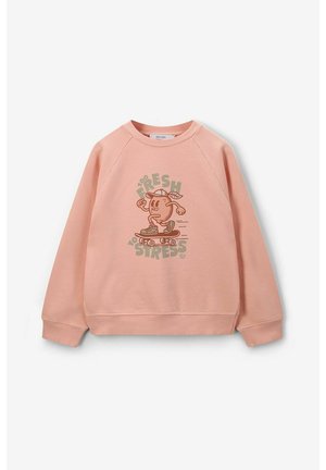 MIT PRINT  - Sweatshirt - hellorange