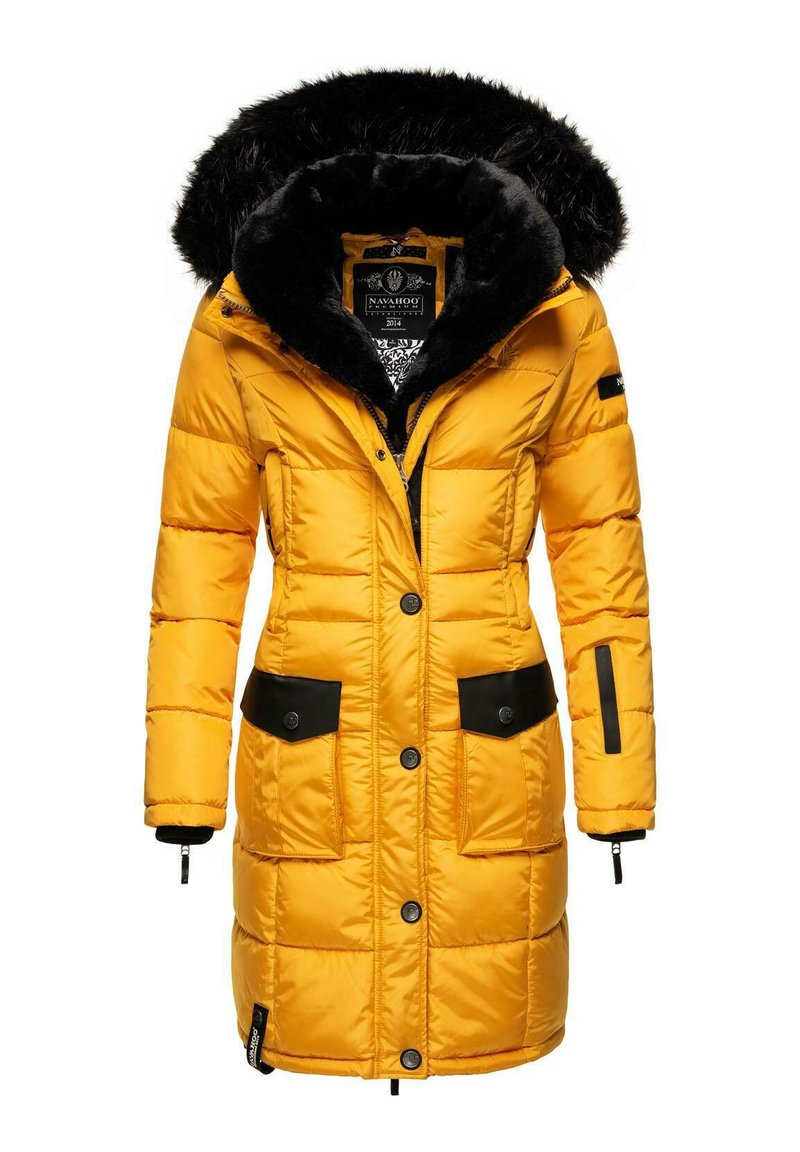 Navahoo SINJA - Winter coat - dark yellow
