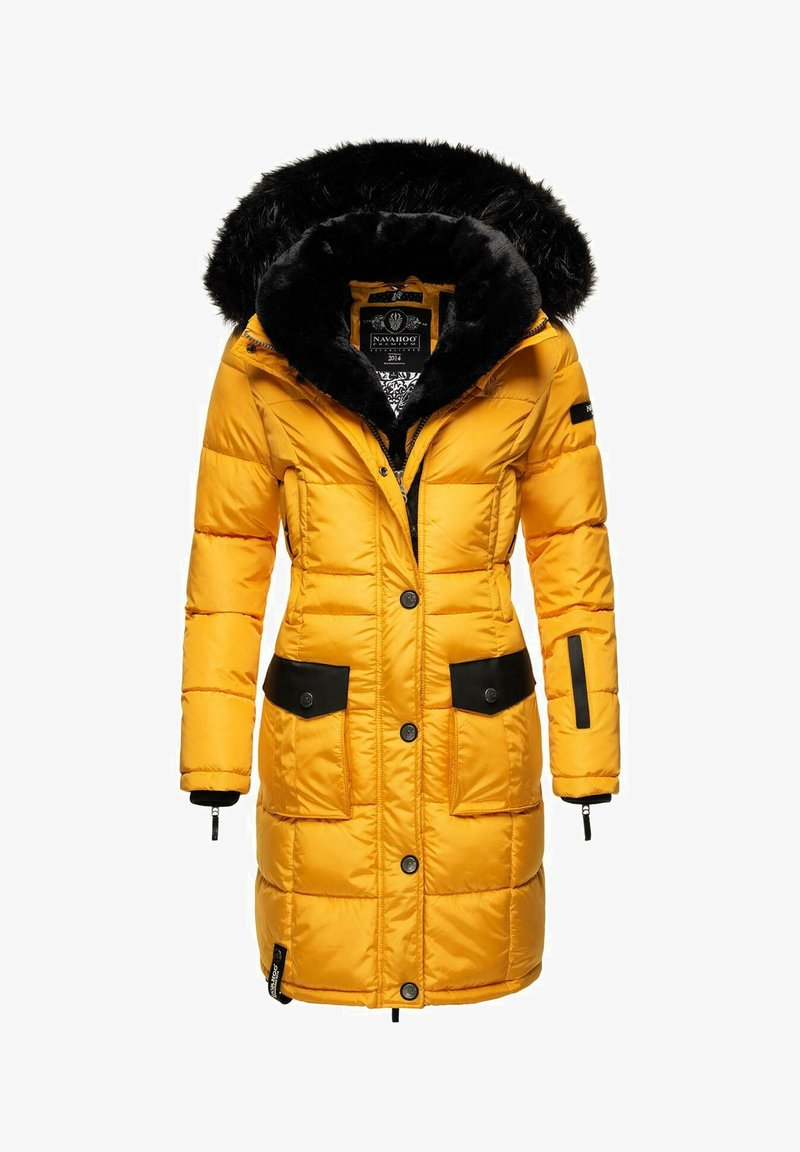 Navahoo SINJA - Winter coat - dark yellow