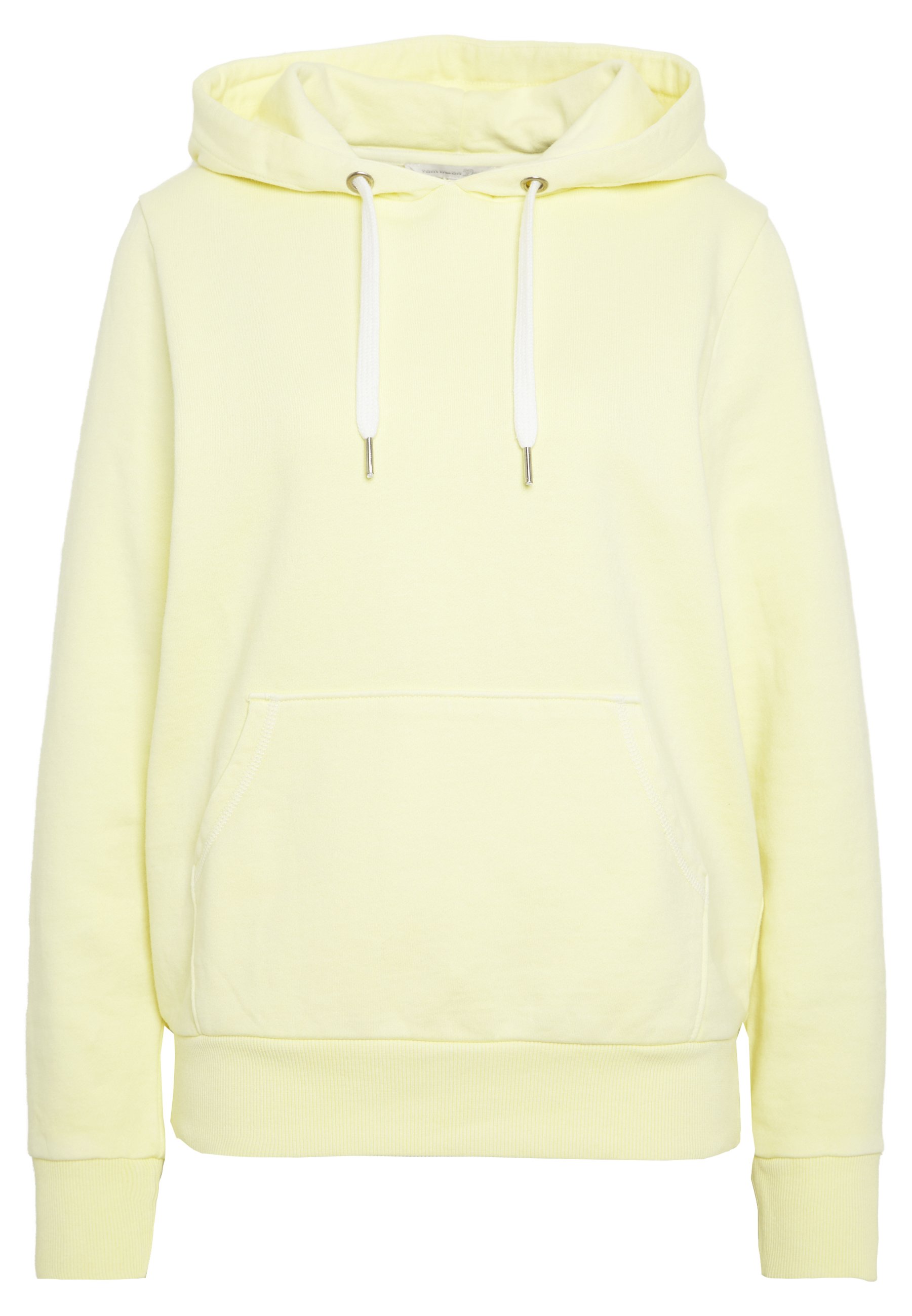 TOM TAILOR DENIM LOOSE FIT HOODY Hoodie amazing yellow TOM TAILOR DENIM LOOSE FIT HOODY - Hoodie - parisienne blue