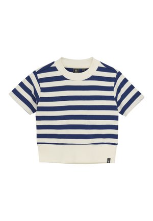 T-shirt med print - blueprint