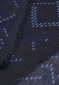 Tommy Hilfiger MONOGRAM SQUARE - Foulard - space blue