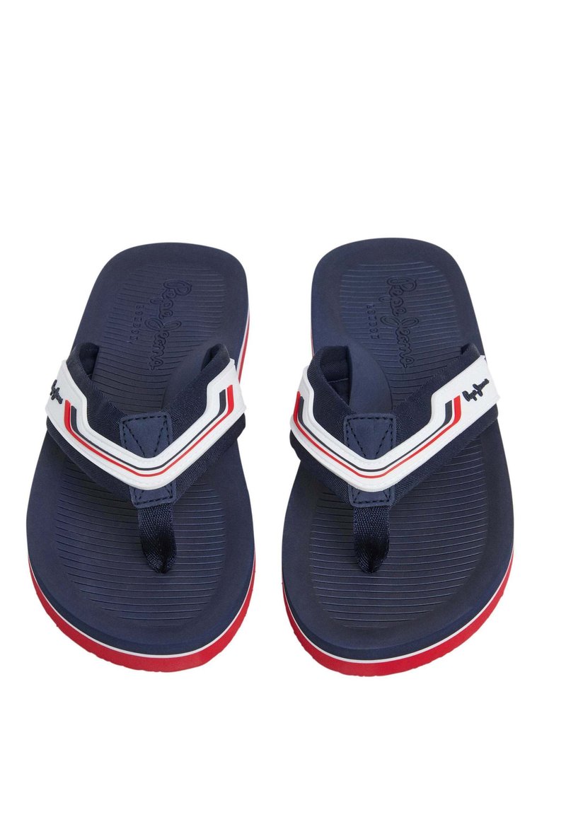 Sandales Plates-formes Pepe Jeans London - Taille 40 (US 9), Blanc Argenté, Occasion