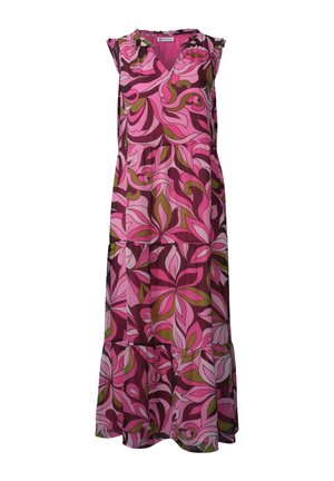 Street One, MAXI-KLEID AUS CHIFFON MIT PRINT - Vestito lungo - magenta dream
