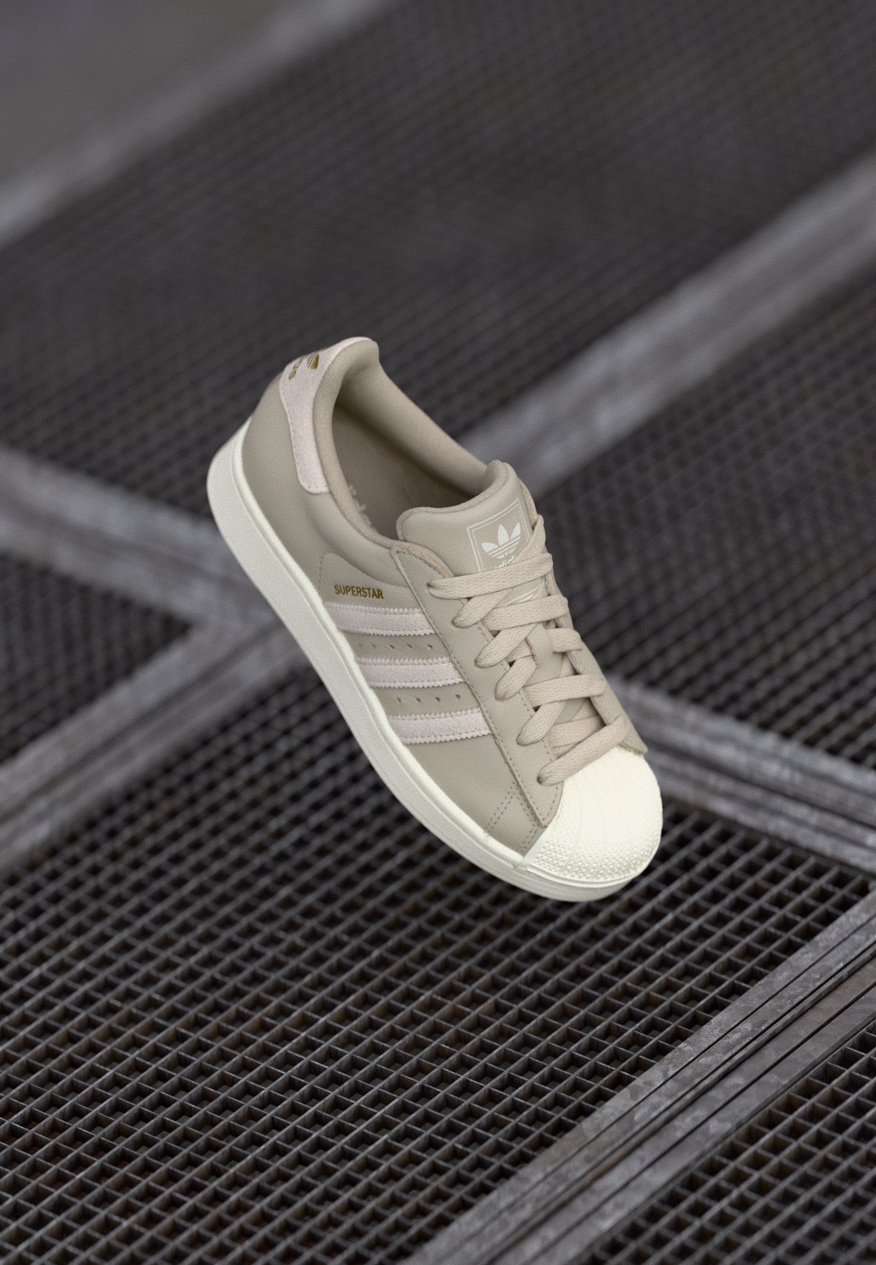 adidas Originals SUPERSTAR II W Trainers beige/alumina