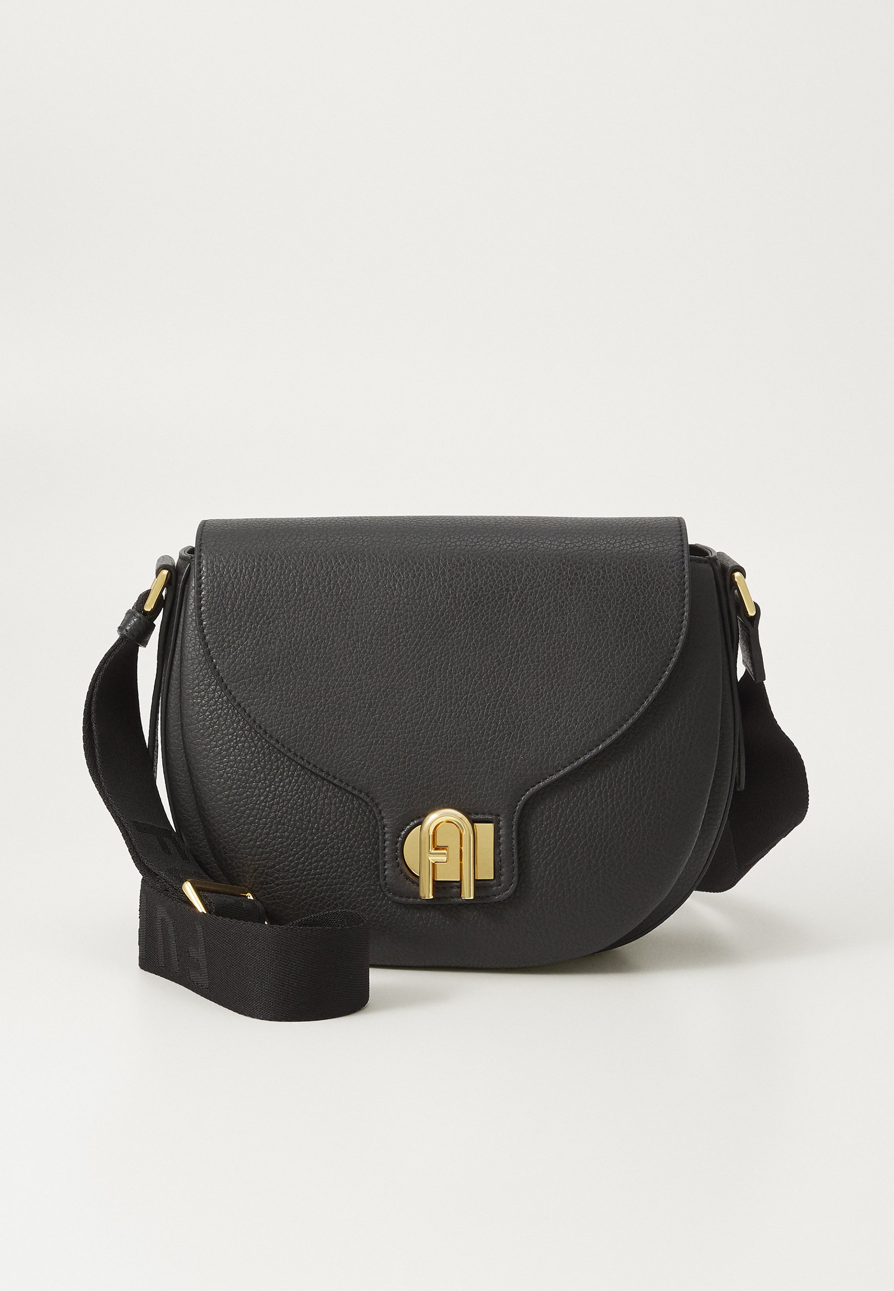 Furla LOTUS S CROSSBODY - Cross body bag - nero/toni nero
