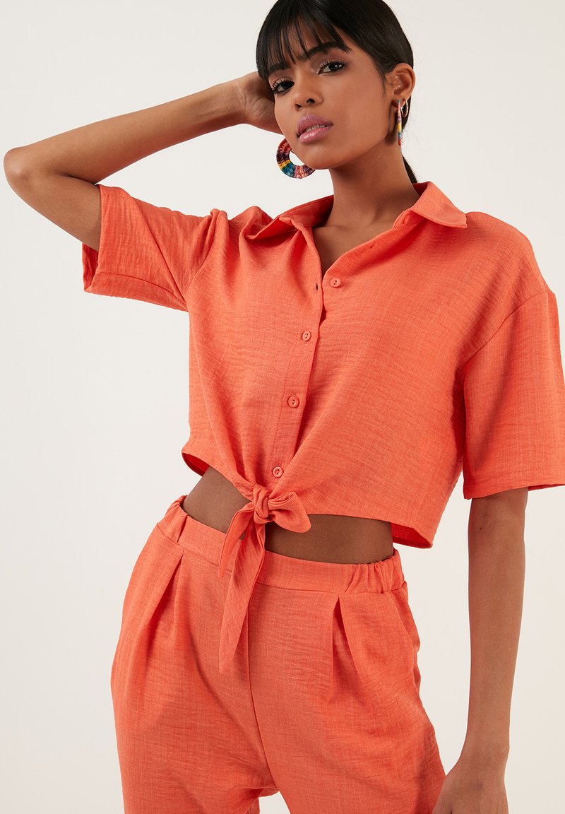 LELA REGULAR FIT - Hemdbluse - orange