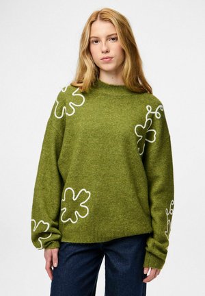 PCROSA - Pulover - sphagnum