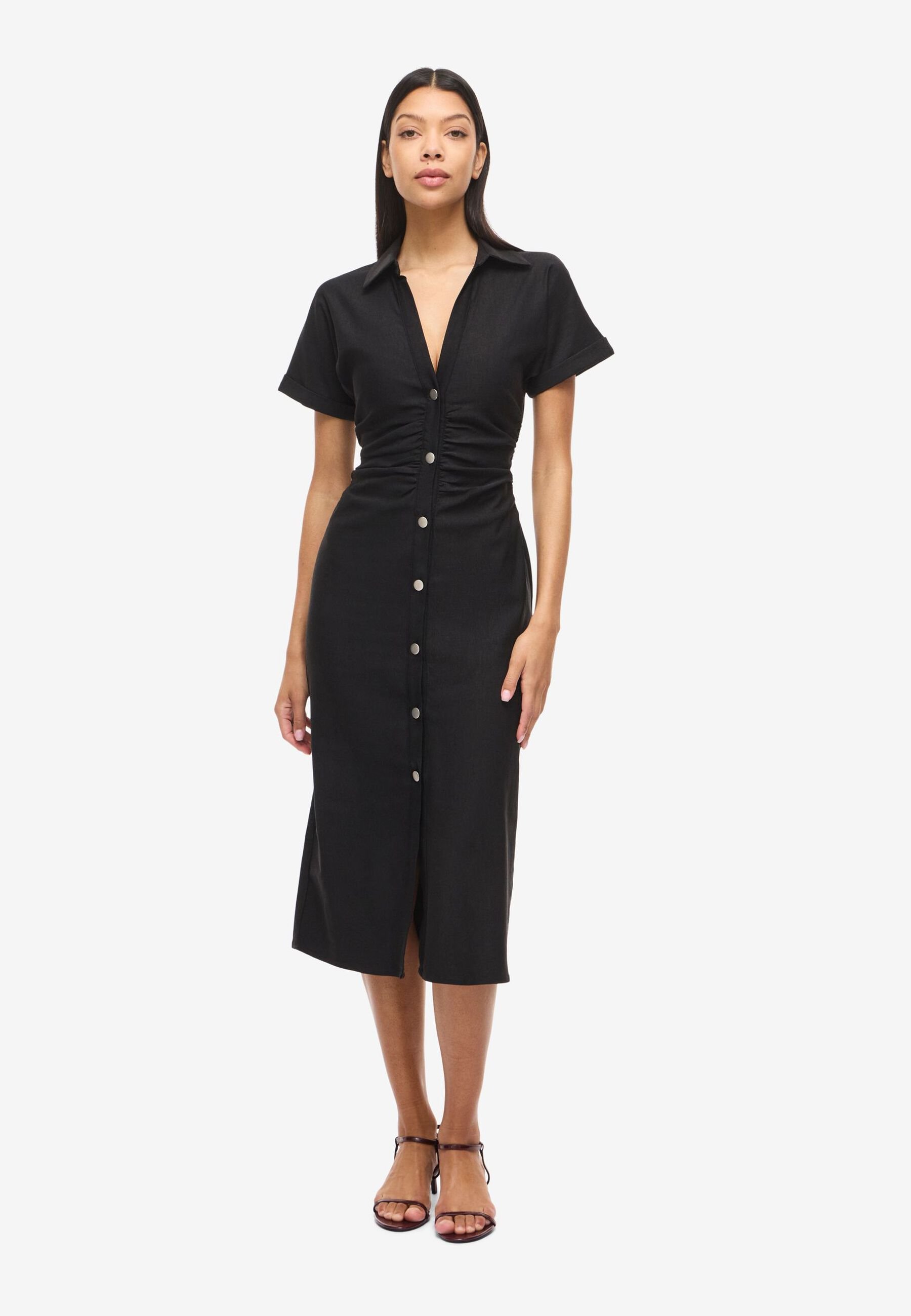 Noisy May MAXIKLEID NMJOSEFINA - Denim dress - black/grey - Zalando.ie Noisy May MAXIKLEID NMJOSEFINA - Denim dress - black/grey - Zalando.ie
