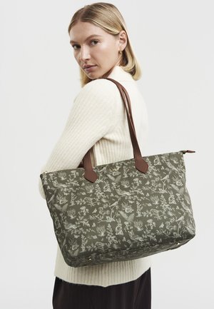 FABLE ENGLAND, EDITH ORLA SCENE PRINT - Bolso de mano - khaki