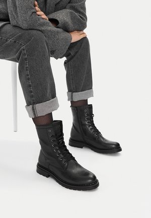 Lasocki, LASOCKI BOOTS WOMEN'S BLACK 5907964268499 - Schnürstiefelette - black