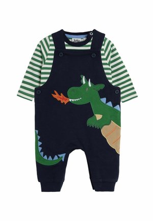 REGULAR FIT 2-PIECE SAFARI TRUCK SET - Traksipüksid - dark blue dragon