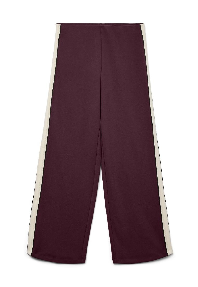 Vero Moda Broek bordeauxrood