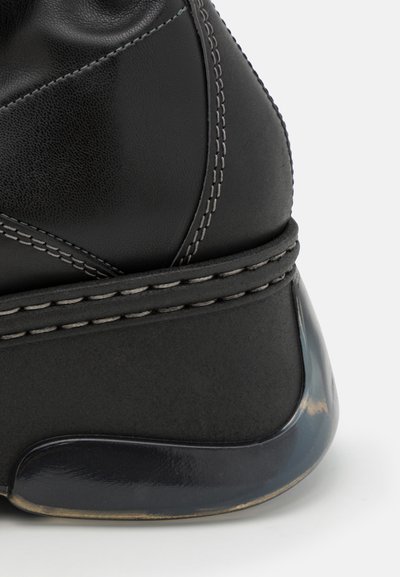 MIISTA KATTRIN - Wedge Ankle Boots - black blue