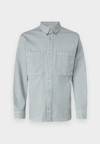ONSDAGO REVIVE OVERSHIRT - Marškiniai - light grey denim
