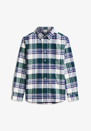 Tommy Hilfiger, HERO FLANNEL TARTN CHCK RF SHIRT - Skjorter - ornamental green check