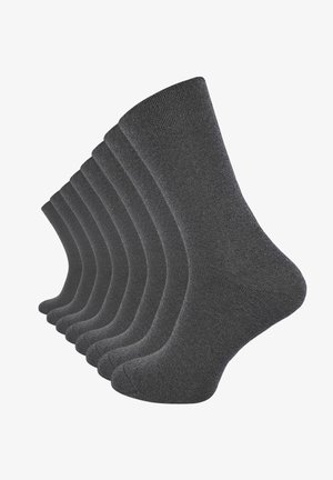 Cotton Prime PRIME OHNE GUMMIBUND 8 PACK - Calze - anthrazit