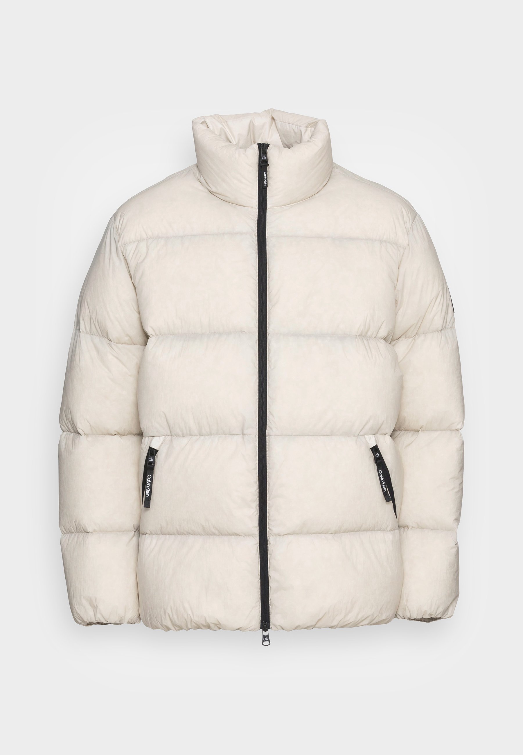 calvin klein reflective puffer jacket