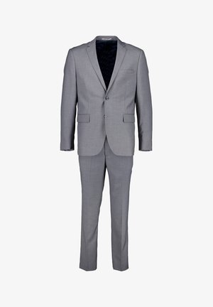 Lindbergh, LINDBERGH CLASSIC PLAIN SUIT SET - Jakkesæt - grey mel