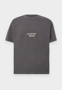 JPRBLUURBAN STUDIO TEE UNISEX - Print T-shirt - grey